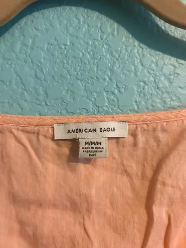 American Eagle Outfitters Peach Top