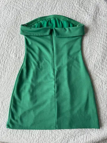 Kendall + Kylie  Green Mini Dress