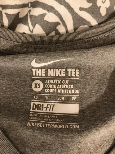 Nike Grey Dri-fit T-shirt