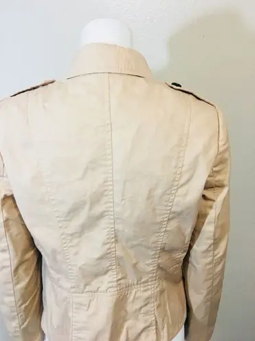 Apostrophe Sz 4 Coat Brown Beige Utility Jacket