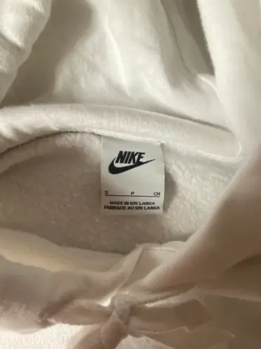 Nike White Hoodie