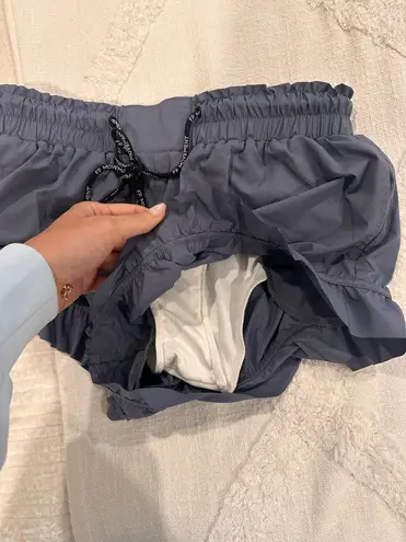 Free People Movement Ruffle Running Shorts