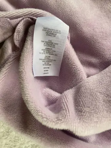 Isaac Mizrahi SOHO Plushed Back Zip Front Tunic Hoodie Purple A294467 QVC