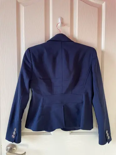 New York & Co. 7th Ave Navy Blue Blazer