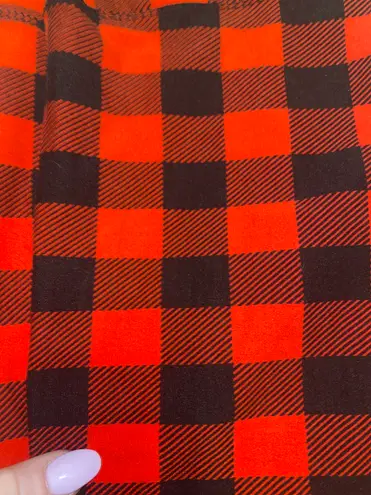 Leggings Depot Black Checkered Leggings