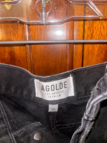 AGOLDE High Waisted Jean Shorts