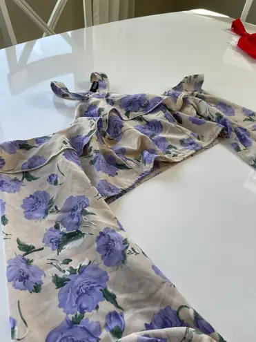 Missguided Floral Blouse