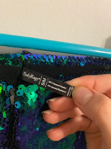 Body Rage Sequin Rave Bottoms