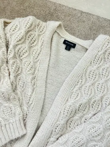 Pretty Little Thing Cream Oversized Knit Cardigan 