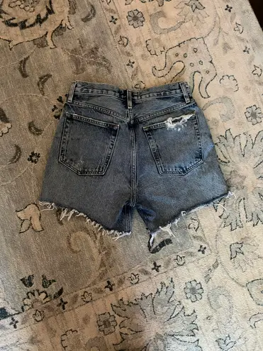 AGOLDE High Waisted Jean Shorts