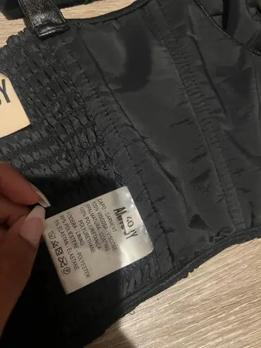 Aniye By Leather Corset Black