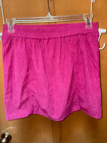 Sincerely Jules  Pink Corduroy Skirt Size Large NWT  thumbnail 2