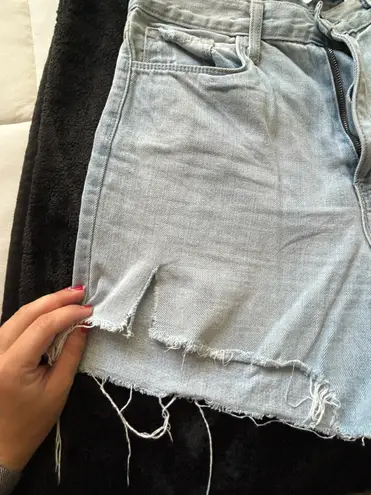 Just Black Denim High Rise Shorts