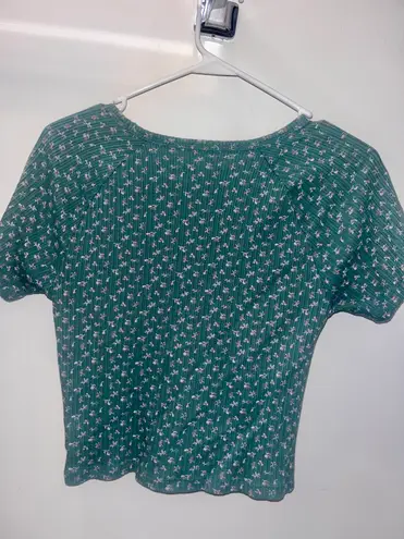 American Eagle Outfitters Green Tee