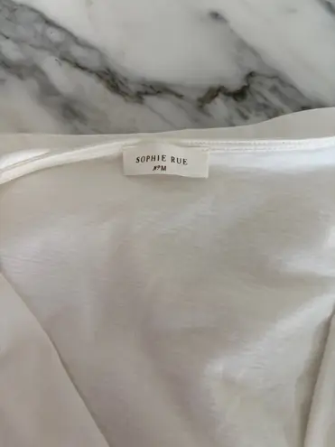 Sophie Rue White Twist Front Top