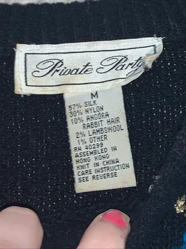 Private Party Vintage Plaid Sweater