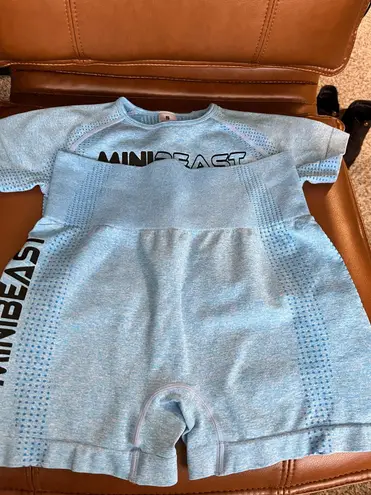 Mini beast gym set Blue