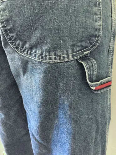 Tommy Hilfiger 90s Y2K Medium Wash Carpenter Jeans Denim Relaxed 8 Midrise