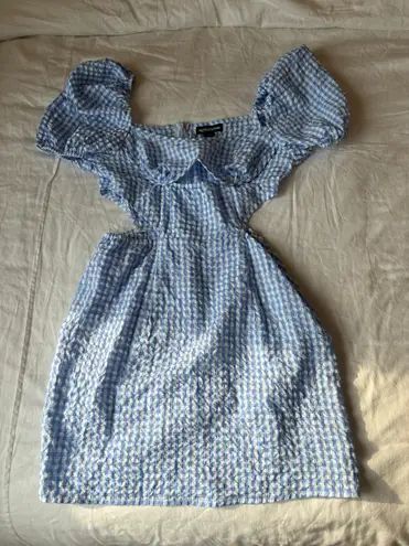 Pretty Little Thing Blue Mini Dress