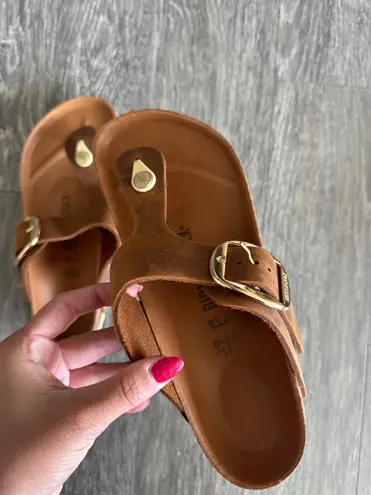 Birkenstock Brown Gizeh Sandals