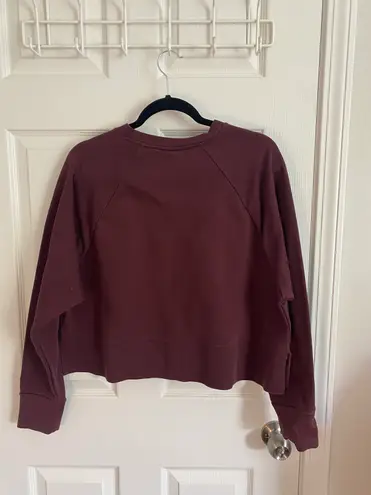 Nike Maroon Crew Neck Sweatshirt