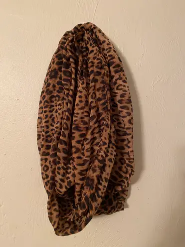 Cheetah Print Infinity Scarf Multi - Image 4