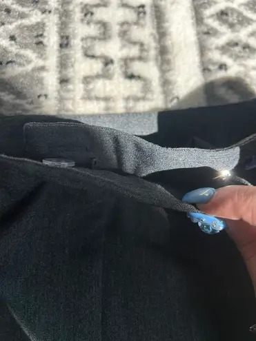 Tangents Long Business Grey Skirt