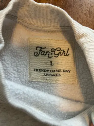 Carolina Panthers Crewneck Sweatshirt Gray Size L - Image 4