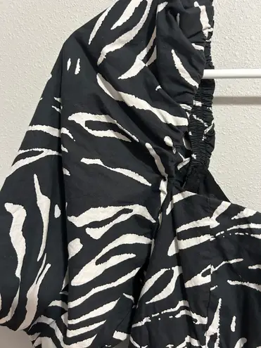 zebra print dress