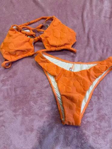 Berlook matching swim Orange Size L
