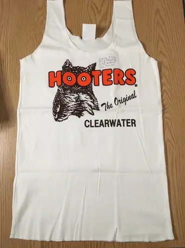 Hooters New Girl Rare Uniform Tank Missing Threading Size Medium