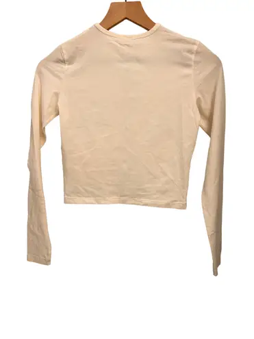 SKIMS New Vintage Crop Long Sleeve T-Shirt Marble - Small NWT