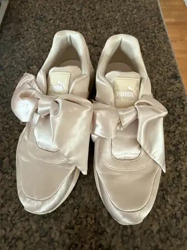 Fenty Puma By Rihanna Puma Fenty by Rihanna Bow Champagne Sneakers 8.5