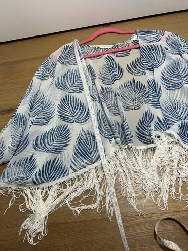 Miss Love Sheer kimono cardigan duster jacket