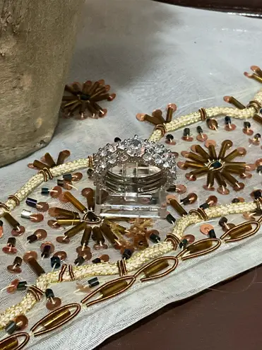 2pcs Women'S Set Ring with 6 Claw Setting Round Synthetic Zirconia Silver - Image 12