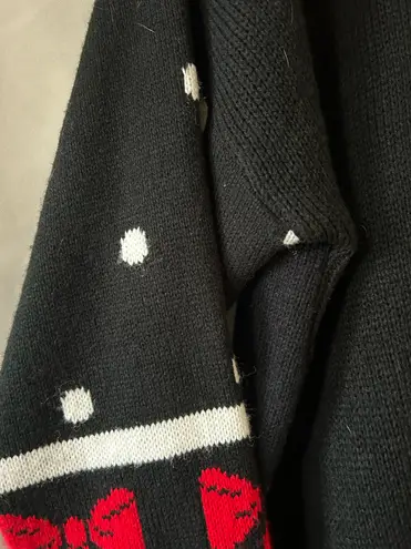 Vintage Knitwaves Christmas Sweater M/L Wreath & Bow Made in USA Multiple Size M