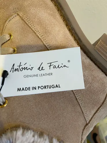 Antonio De Faria Antonio Faria Lexi Boots Tan Fur Brand New Women’s 7.5
