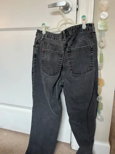 Urban Outfitters Black High Rise Mom Jeans