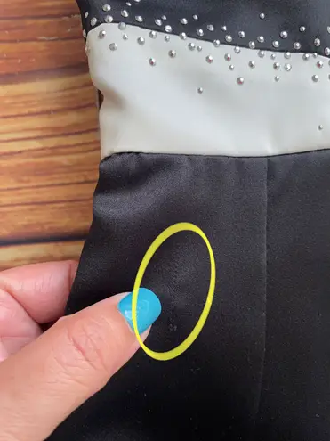 Dave and Johnny by Laura Ryner Sleeveless Spaghetti Straps Cocktail Long Dress 3/4