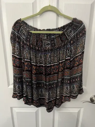 Living Doll Size Large Boho 3/4 Sleeve Top