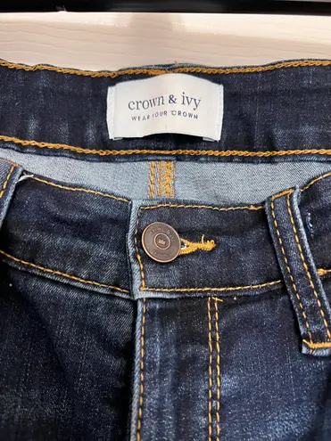 Crown & Ivy Straight leg jeans