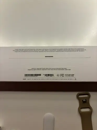 Apple Watch Series 3 38mm Silver