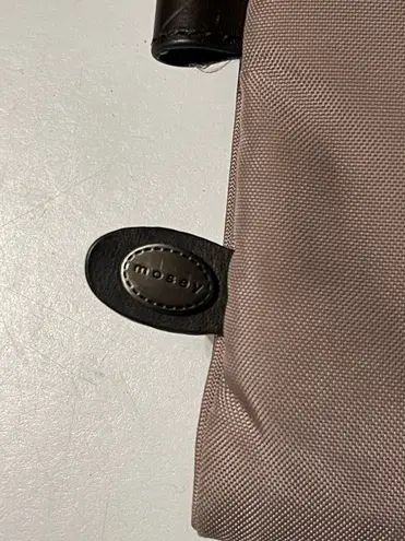 Mosey Life By Baggallini Caster Quilted Crossbody Bag Nylon Organizer Purse Brown