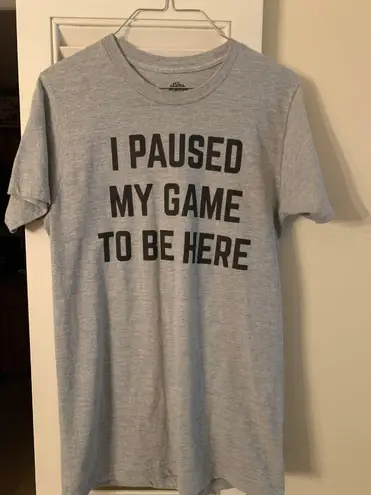 Gamer Tee in Gray
