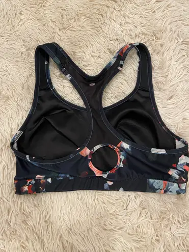 Floral Sports Bra Multi Size L