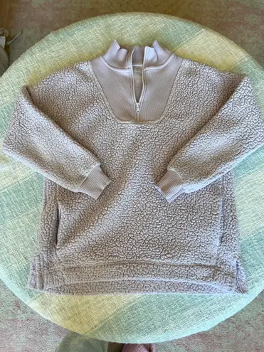 Aerie Sherpa Quarter Zip