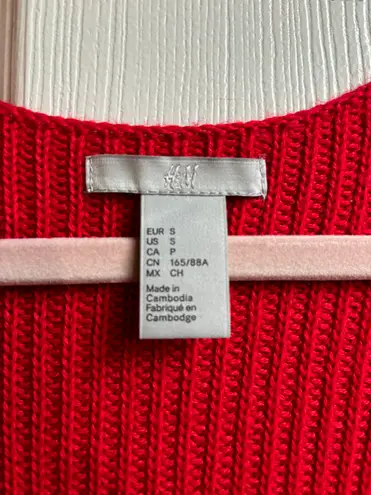 H&M Red Sweater