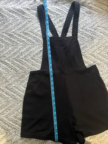 American Apparel Black Overalls