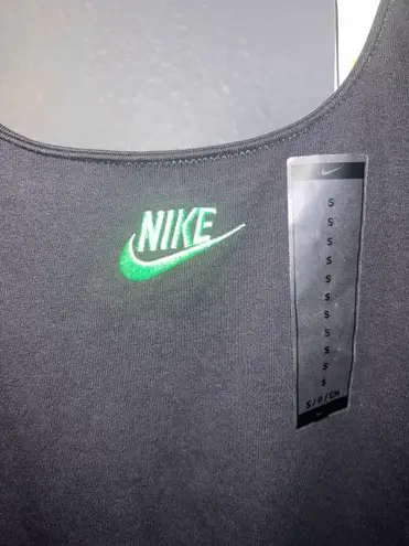 Nike NWT Black & Green  Bodysuit