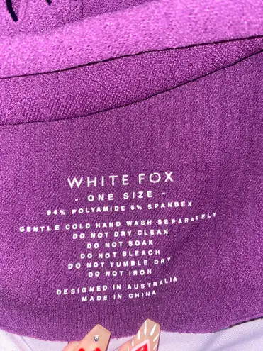 White Fox Boutique Purple Top